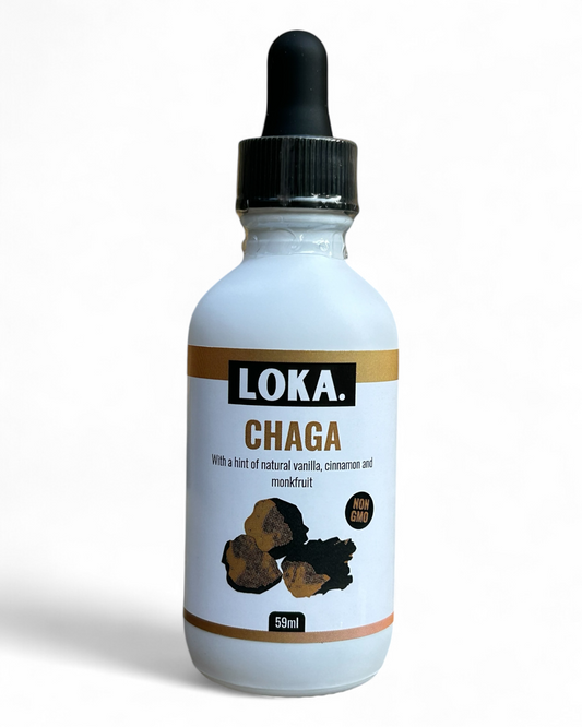 CHAGA Mushroom Tincture 59ml bottle - organic