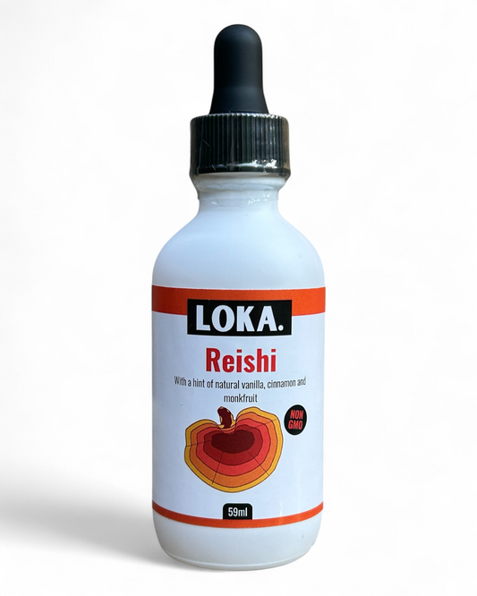 Reishi Mushroom Tincture 59ml bottle - organic